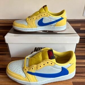 Jordan 1 Retro Low OG Travis Scott Canary